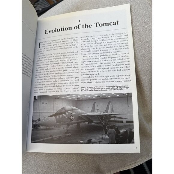 F-14 TOMCAT (OSPREY COMBAT AIRCRAFT SERIES) By Lindsay Peacock **BRAND NEW** - Picture 9 of 10